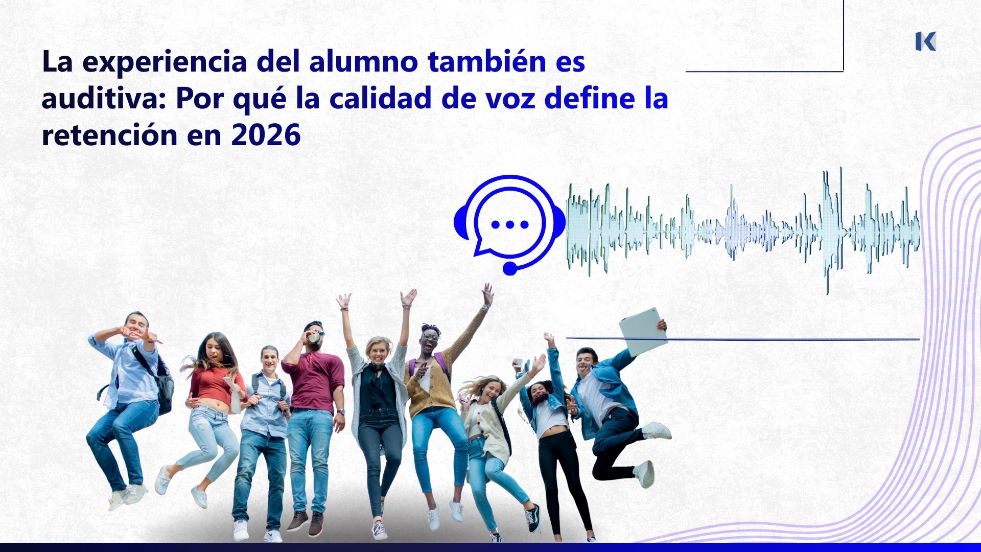 La experiencia del alumno también es auditiva: Por qué la calidad de voz define la retención en 2026