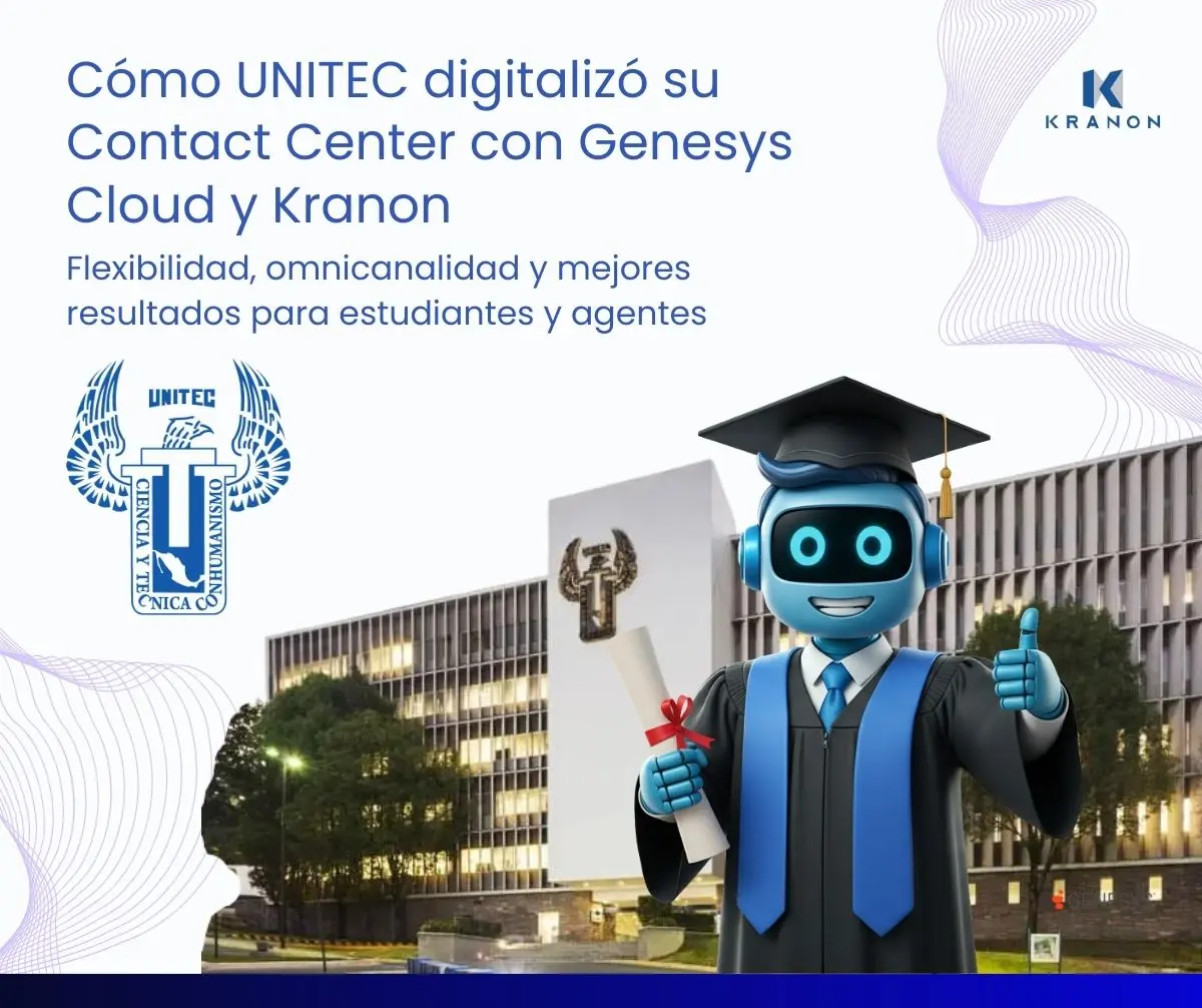 UNITEC y Kranon: digitalizando la atención para una experiencia omnicanal del estudiante